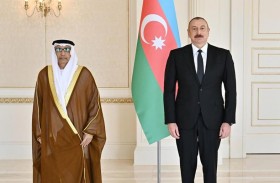 سفير الدولة يقدم أوراق اعتماده إلى رئيس أذربيجان