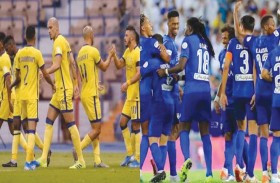 قمة بين الهلال والنصر بدوري السعودية