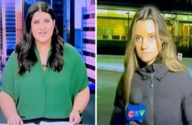 فيديو لمذيعة تتعرض لأزمة صحية طارئة 