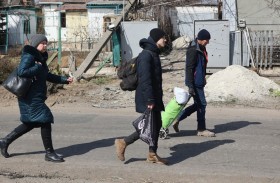 إجلاء 300 من سكان بلدة روسية حدودية