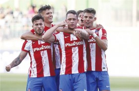 أتلتيكو يرفض السقوط أمام فولفسبورغ ودياً