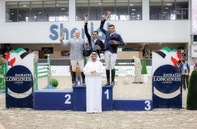 الفارس عزيزنيا يتصدر نهائي دوري الإمارات لونجين لقفز الحواجز