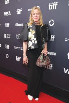 الممثلة الدنماركية لاين كروس لدى حضورها العرض الأول لفيلم  Dust Bunny  خلال مهرجان تورنتو السينمائي الدولي - ا ف ب