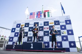 البطل الإماراتي راشد الظاهري يحقق أفضل النتائج في بطولة الفورمولا 4 بإيطاليا