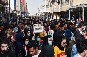 كسر محرمات اجتماعية في تظاهرات العراق 