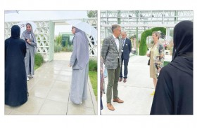 شما بنت محمد تزور جناح الإمارات في « إكسبو فلورياد 2022 في هولندا »