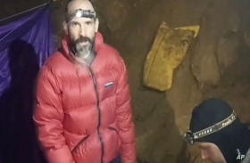 إنقاذ مستكشف كهوف على عمق 1000 متر 