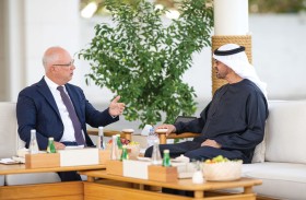 رئيس الدولة يستقبل مبعوث الرئيس الروسي