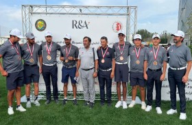 فاهم بن سلطان القاسمي يشكر مجلس إدارة اتحاد الجولف السابق