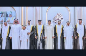 حكام عجمان وأم القيوين ورأس الخيمة يحضرون أفراح النعيمي