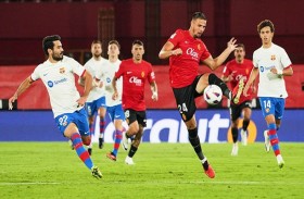 ريال مايوركا يوقف سلسلة انتصارات برشلونة