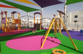 بلدية منطقة الظفرة تنجز حديقة بأم الأشطان 