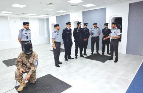 وفد أكاديمية الشرطة القطرية يطلع على الممارسات التطويرية في شرطة أبوظبي