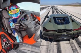 بعمر 5 سنوات.. أصغر سائق سيارة يحطم الأرقام القياسية