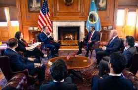 عبدالله بن زايد يختتم زيارة عمل إلى واشنطن