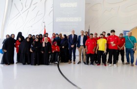 400 من الأطفال أصحاب الهمم وكبار المواطنين في ضيافة متحف المستقبل