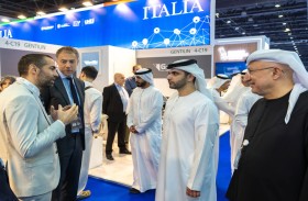 منصور بن محمد يفتتح النسخة الثلاثين من معرض «إيدك دبي»